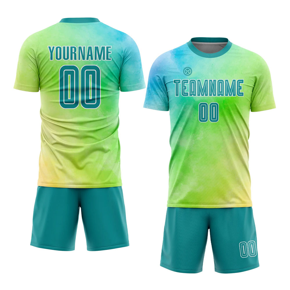 Wholesale Custom Design Soccer Uniform Sublimation Print