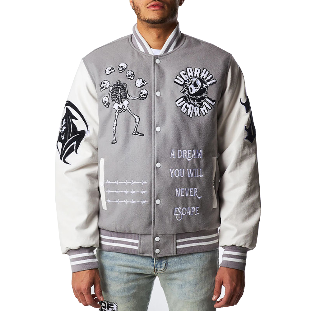 Baseball Bomber Varsity Jacket For Men