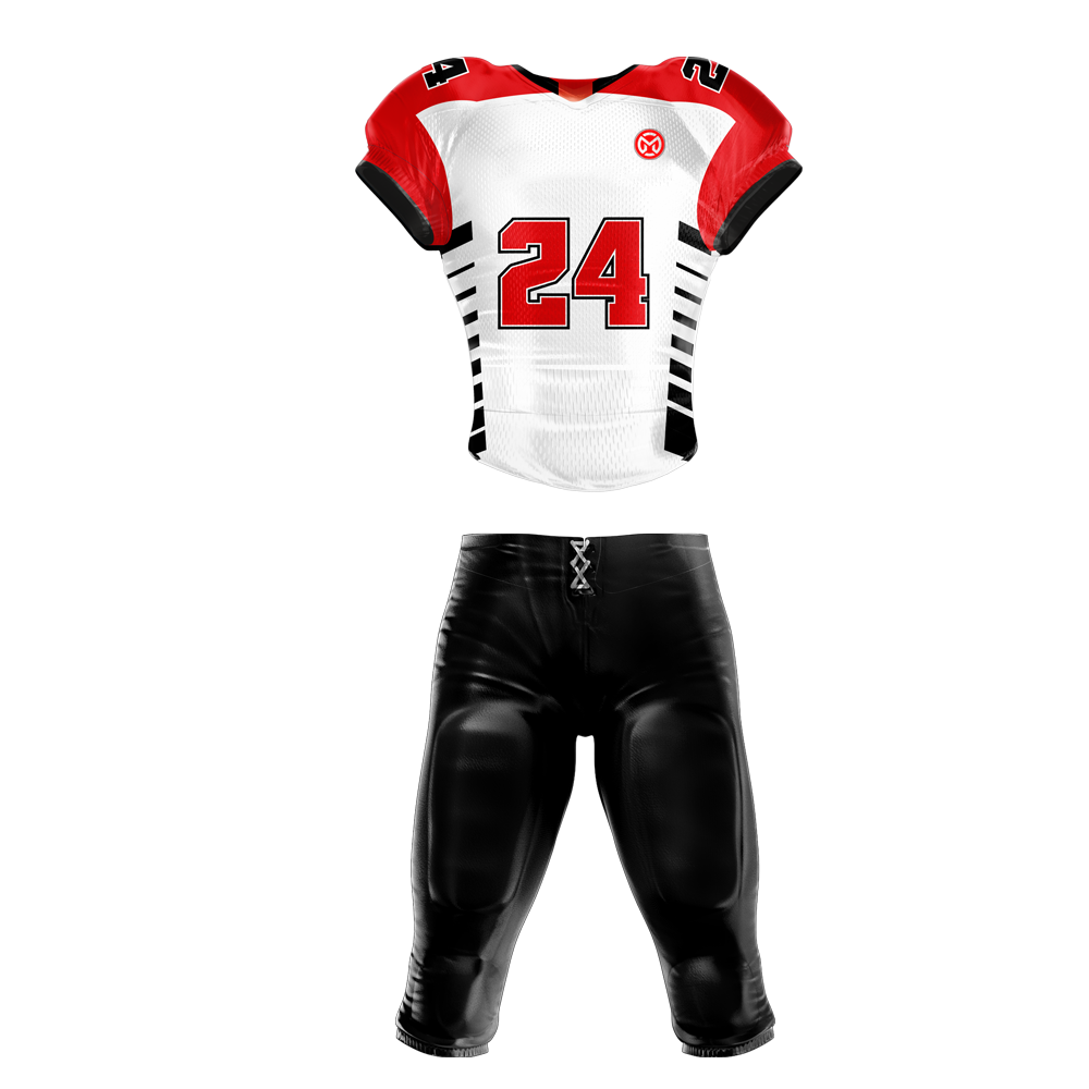 Wholesale Custom Polyester Cheap American Football Uniform