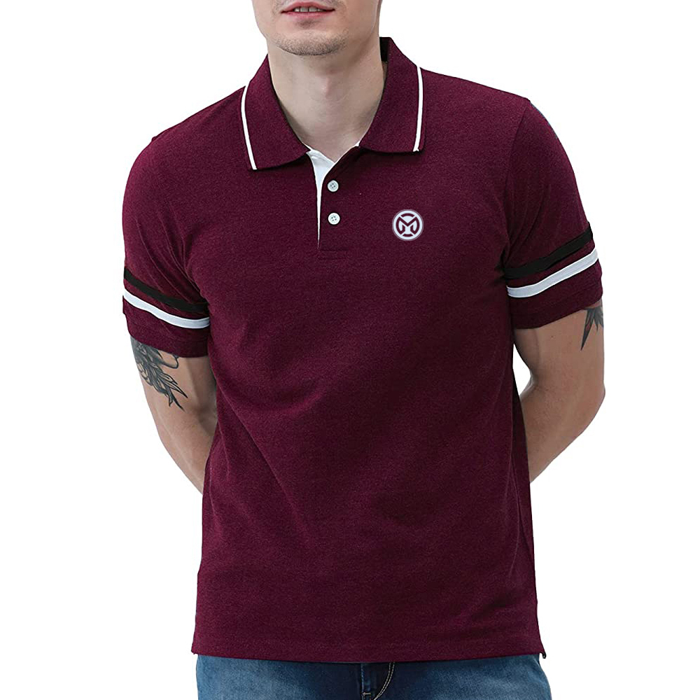Plus Size Men’s Polo Shirt Custom Logo Printing