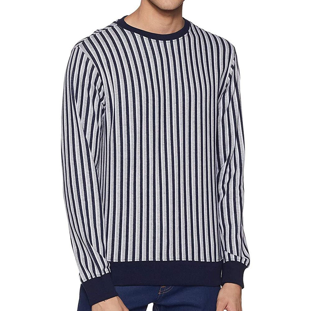 Wholesale Custom Embroidery Soft Fleece Crewneck Sweatshirt For Men
