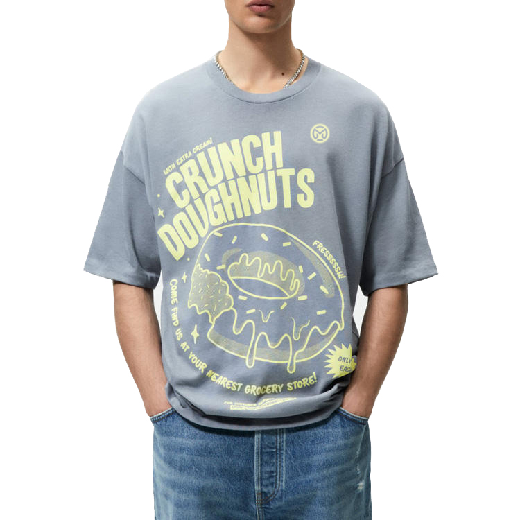 Custom Logo Loose Fashion Streetwear Cotton Plain Oversized T-Shirts
