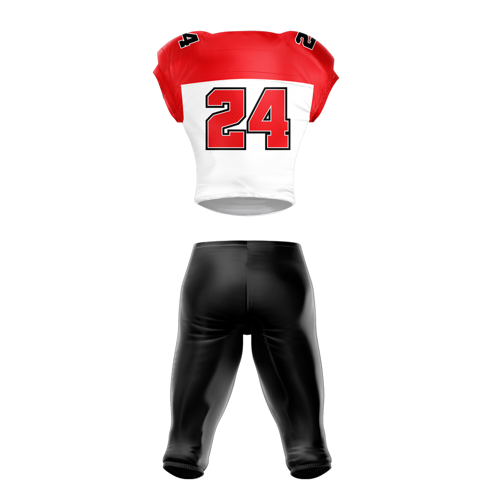 Wholesale Custom Polyester Cheap American Football Uniform