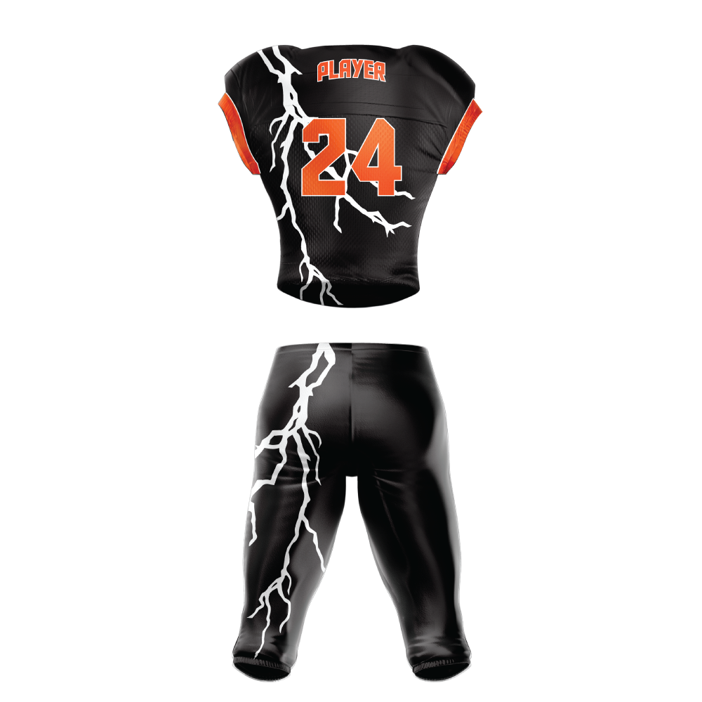 New Design Wholesale Men Custom Made Sublimated American Football Uniform