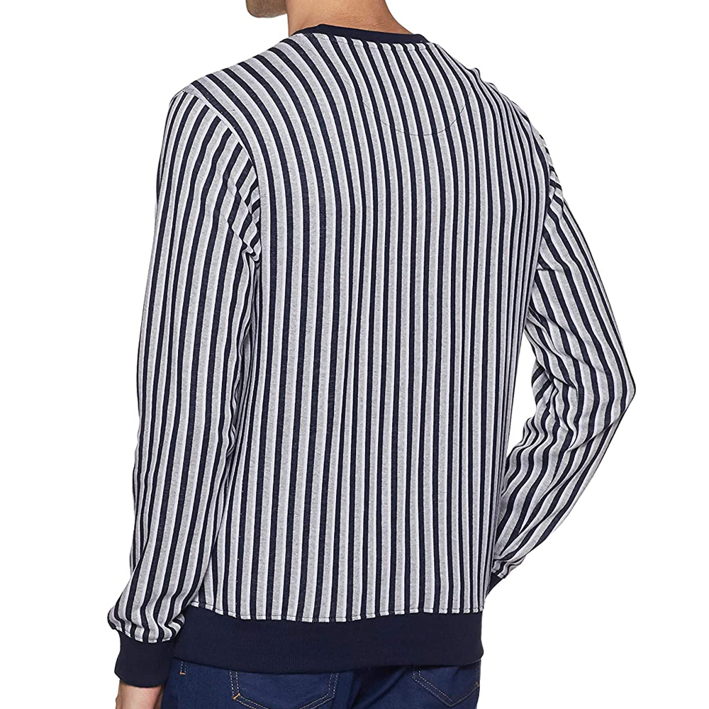Wholesale Custom Embroidery Soft Fleece Crewneck Sweatshirt For Men