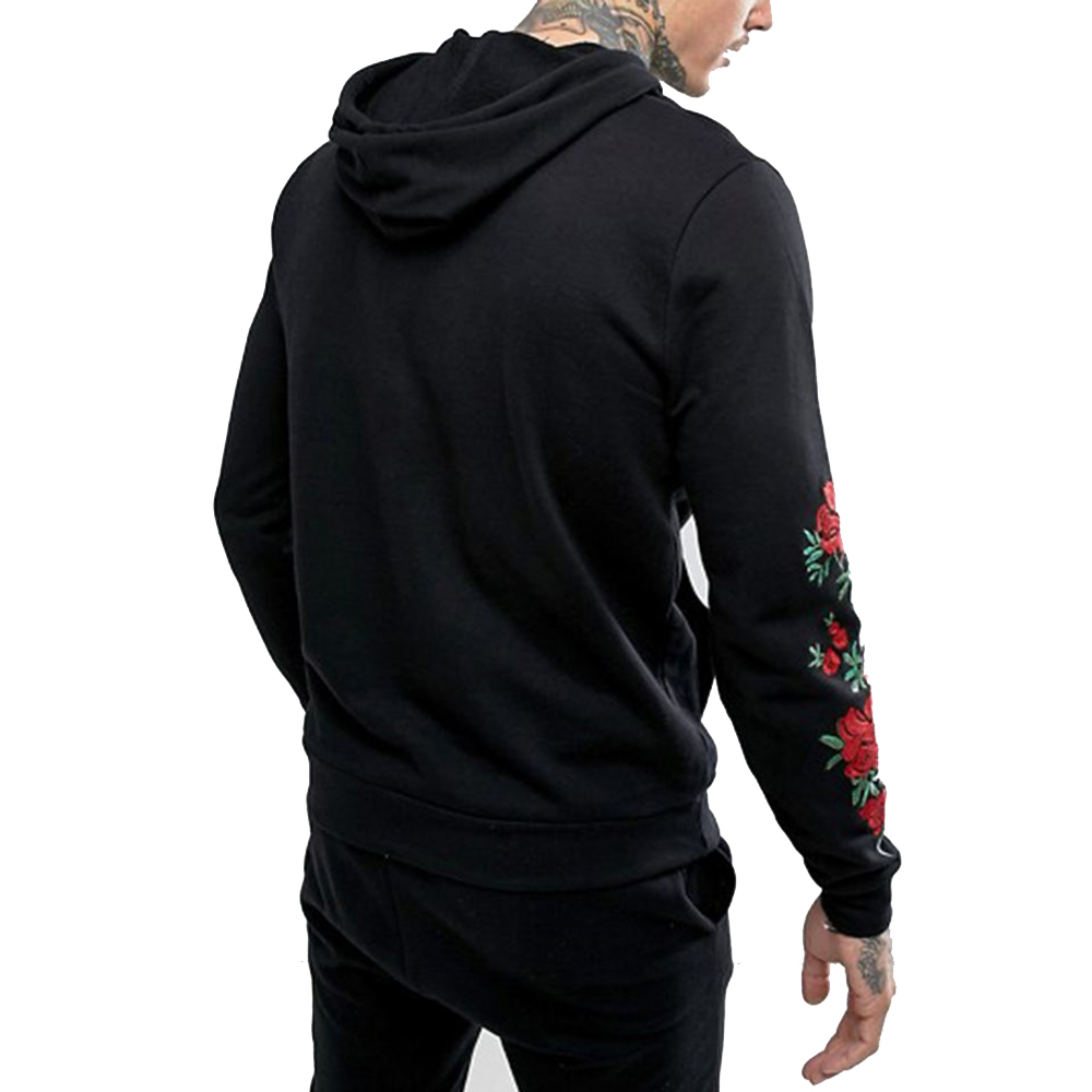 Custom Embroidery Logo Slim Fit Training Wear Track Suit