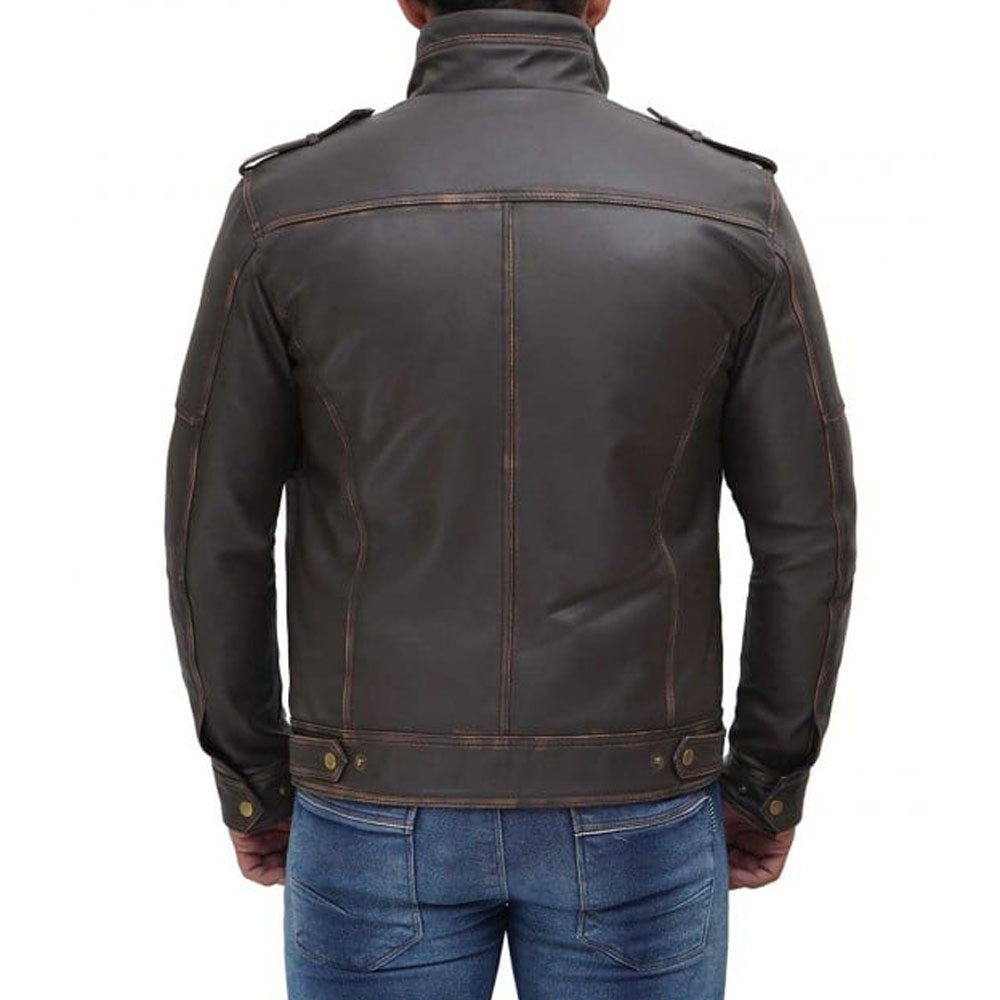 Coffner Brown Shearling Fur Jacket