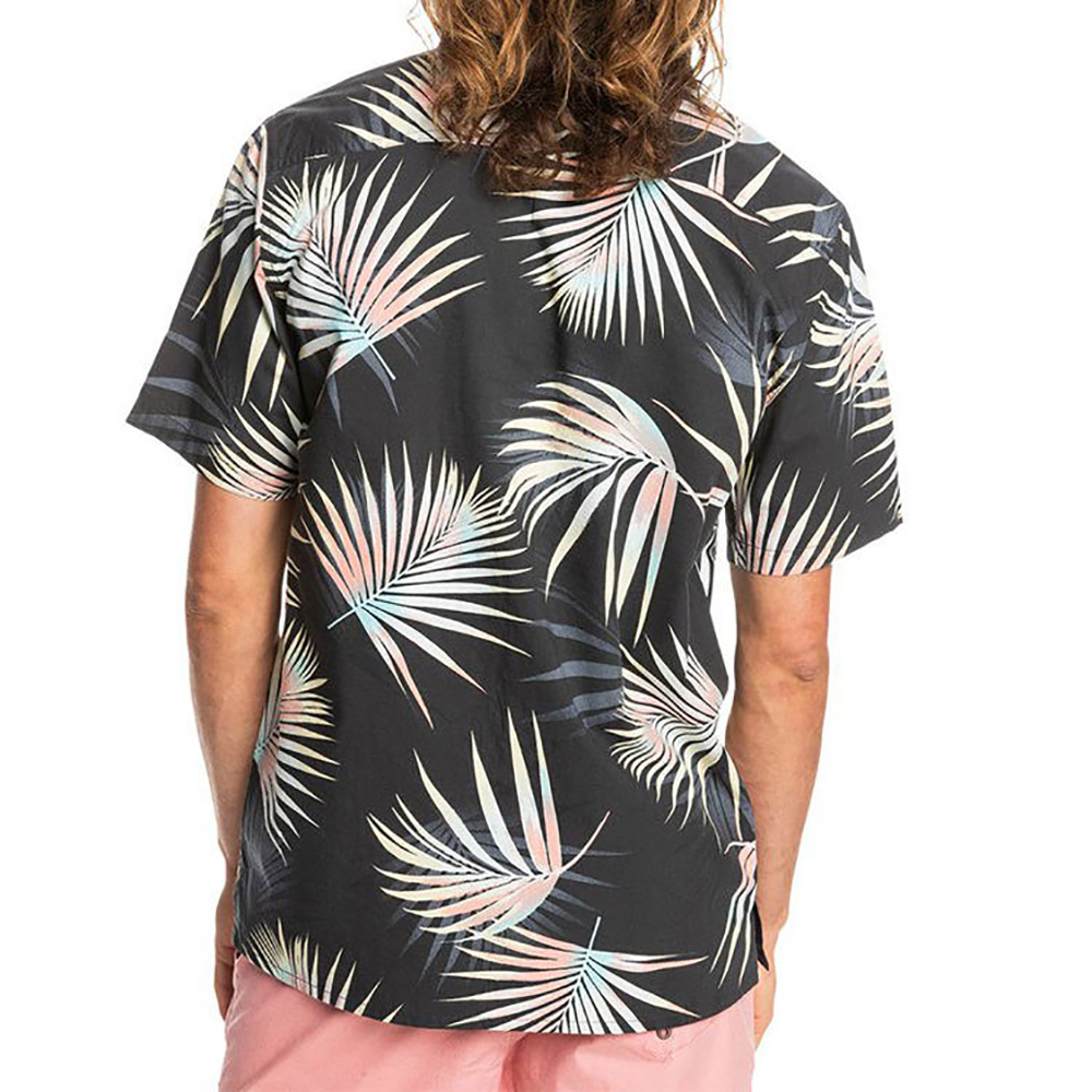 Custom Print Palm Tree Mens Hawaiian Resort Shirts