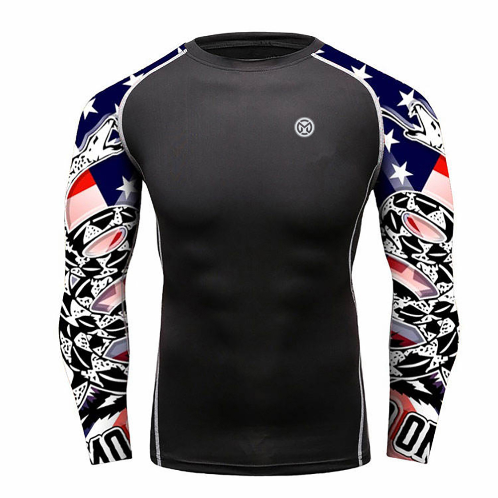 Men’s Rash Guard Custom Logo
