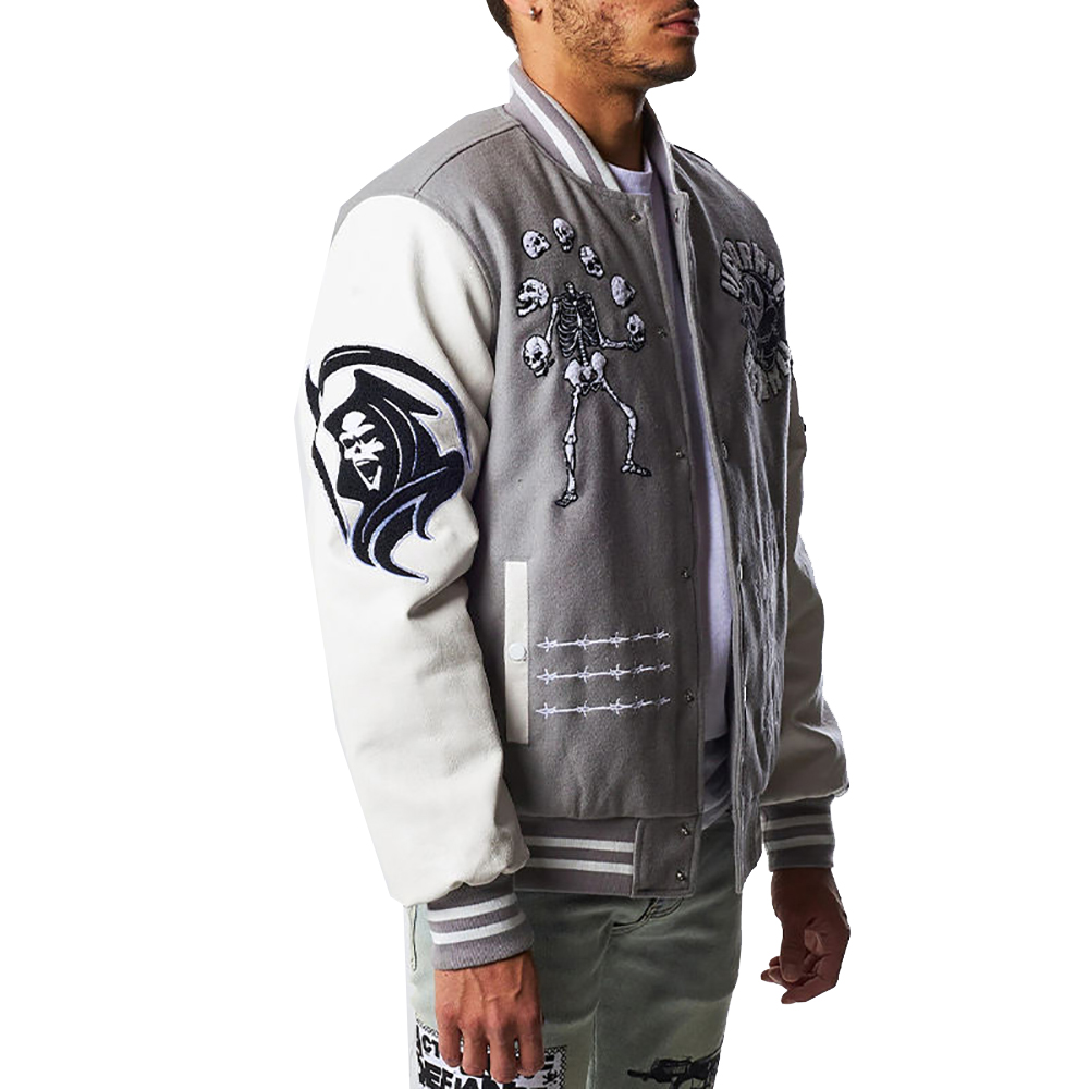 Baseball Bomber Varsity Jacket For Men