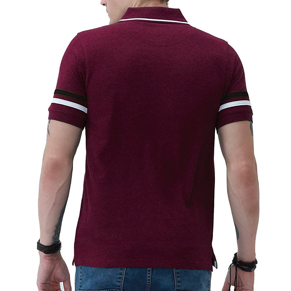 Plus Size Men’s Polo Shirt Custom Logo Printing