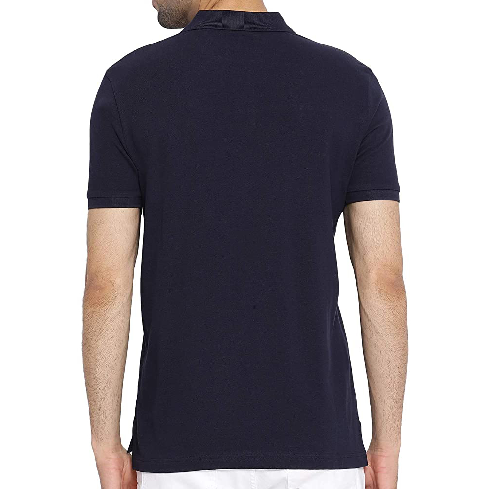 Custom Logo Design Mens Vintage Style Plain Polo Shirt