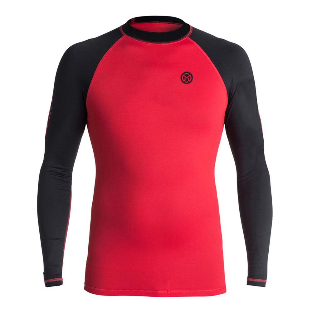 Men Long Sleeve Quick Dry Compression Shirts Rash Guard