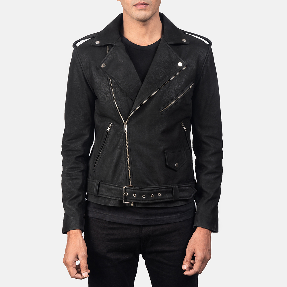 Damian Grey Suede Jacket